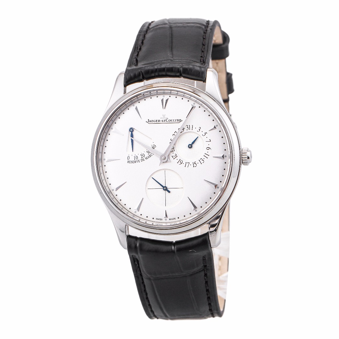 99新 Jaeger-LeCoultre/积家 小丑Q1378420白盘正装男表，表径39mm