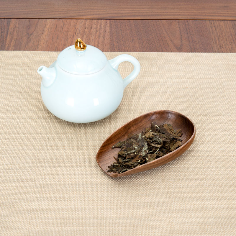 园丰店 北美黑胡桃木  硬枫木茶则  置物（10*6*2.3）