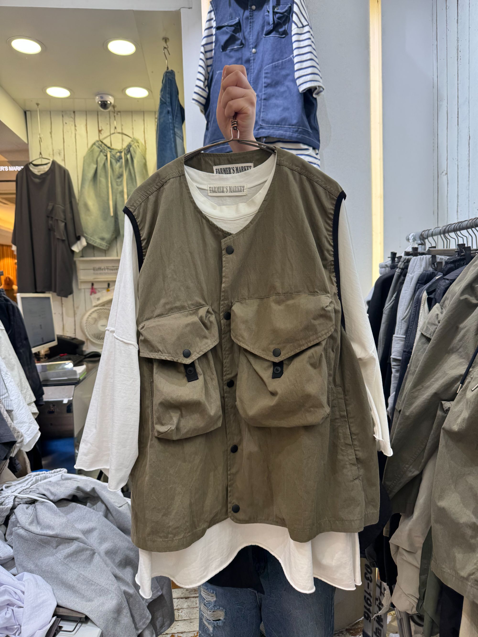 农场工装套装【no退no换】胸围142衣长71腰围122臀围154裤长72