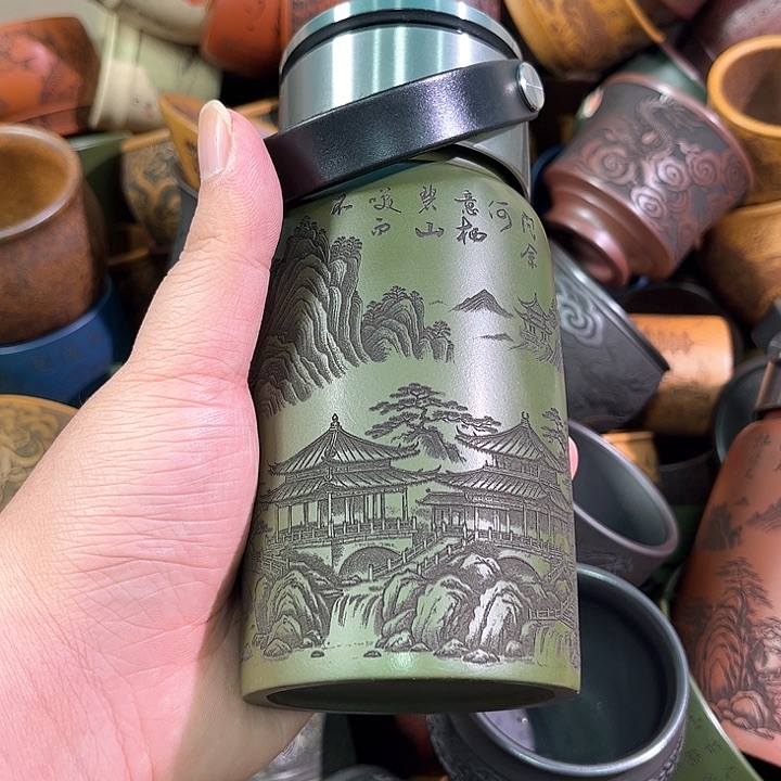 茶杯紫砂全手工紫砂主人杯