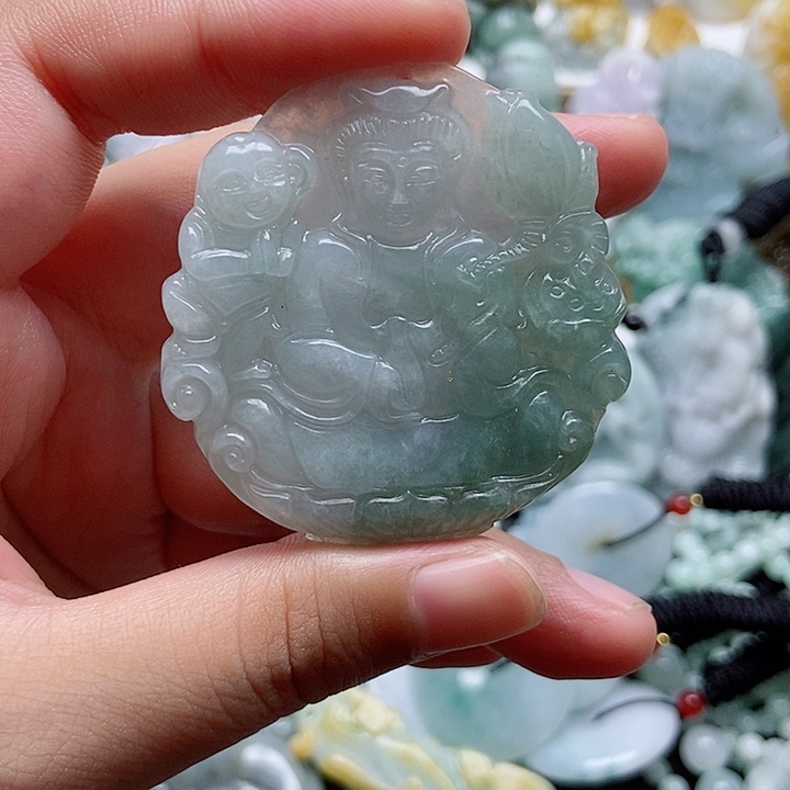 吊坠(不含链)未镶嵌翡翠1