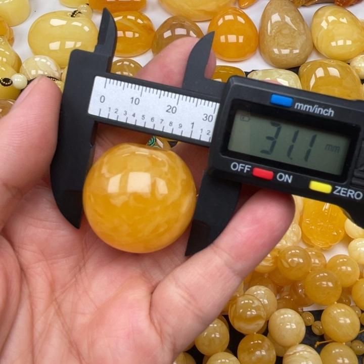 裸石蜜蜡未镶嵌蜜蜡