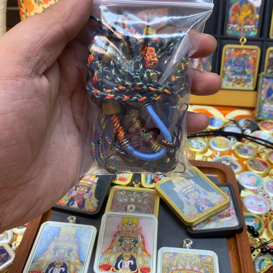 吊坠万绘唐卡非遗手绘A10