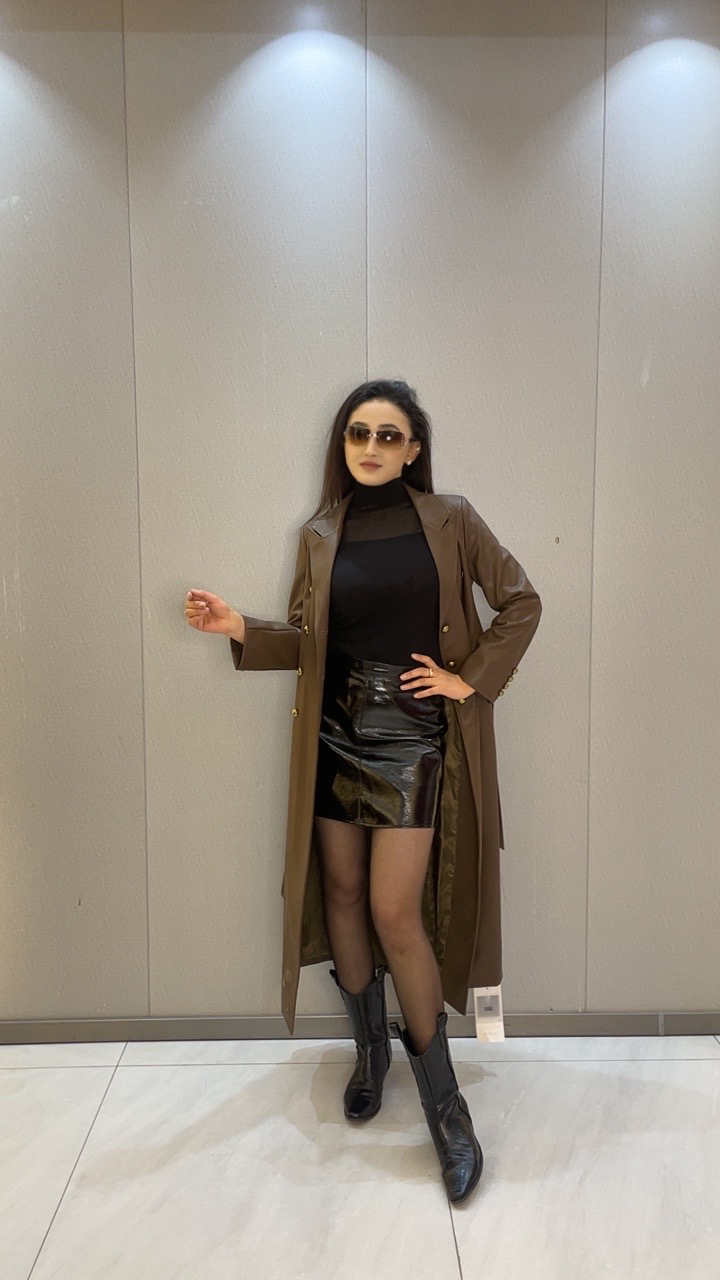 气质显瘦大衣外套时尚休闲搭配秋冬修身收腰