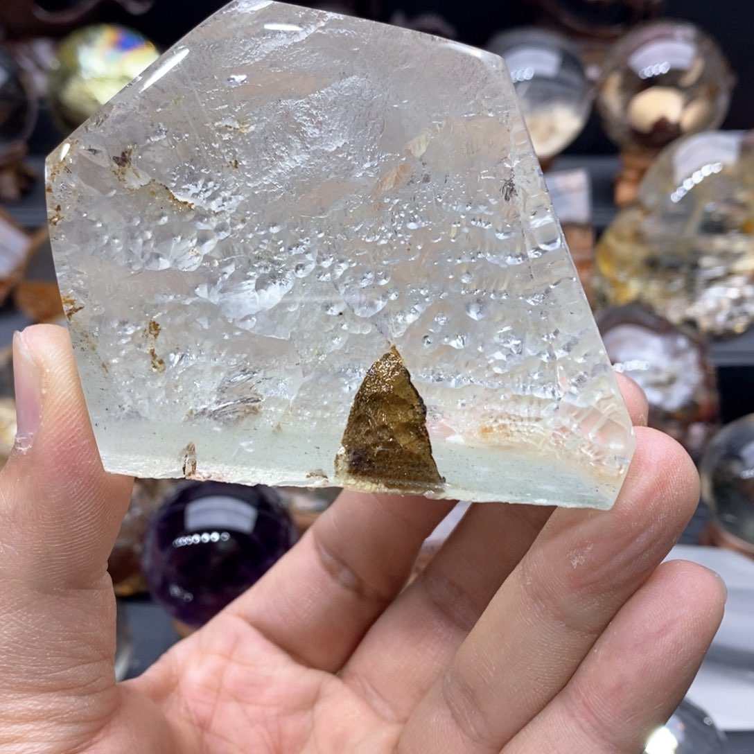 水晶水晶未镶嵌一****浅水晶