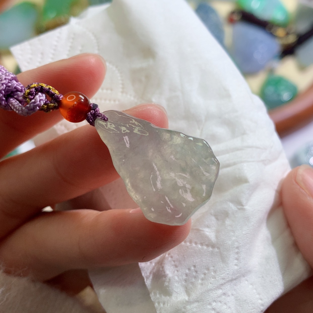 【闪购商品】翡翠吊坠(不含链)未镶嵌 9936