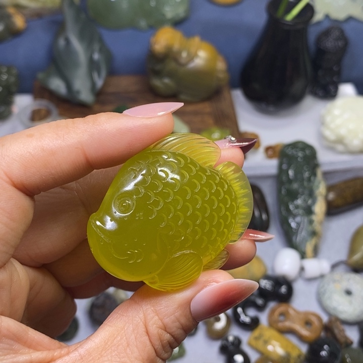 蛇纹石玉未镶嵌岫玉