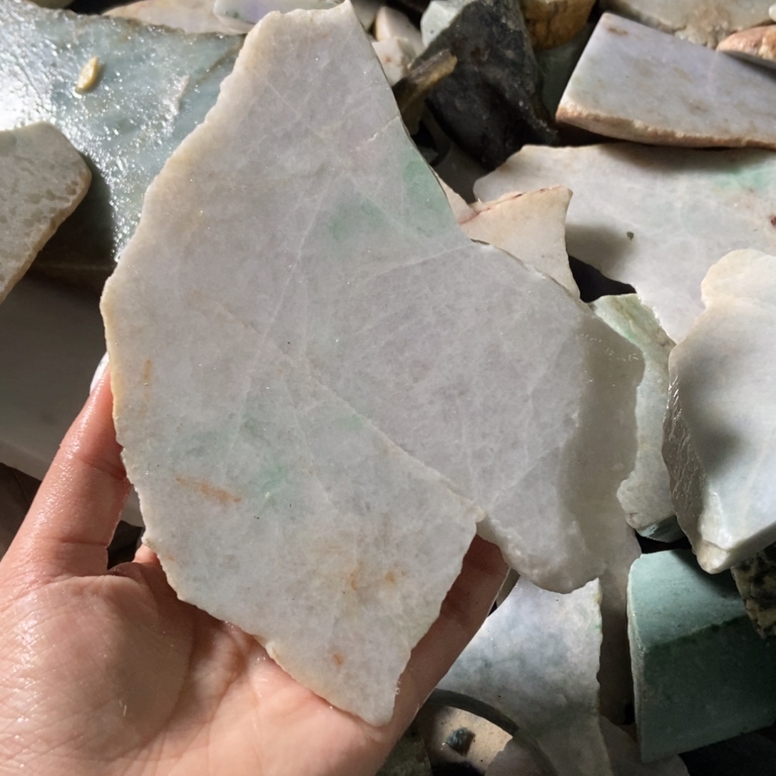 翡翠未镶嵌挂件天然翡翠