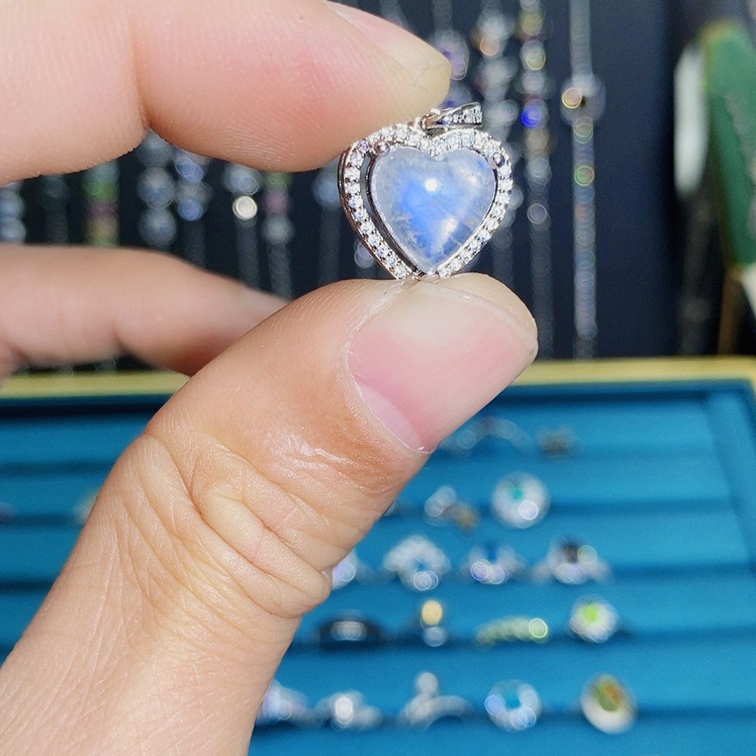 紫晶珠宝半成品银S925镶嵌