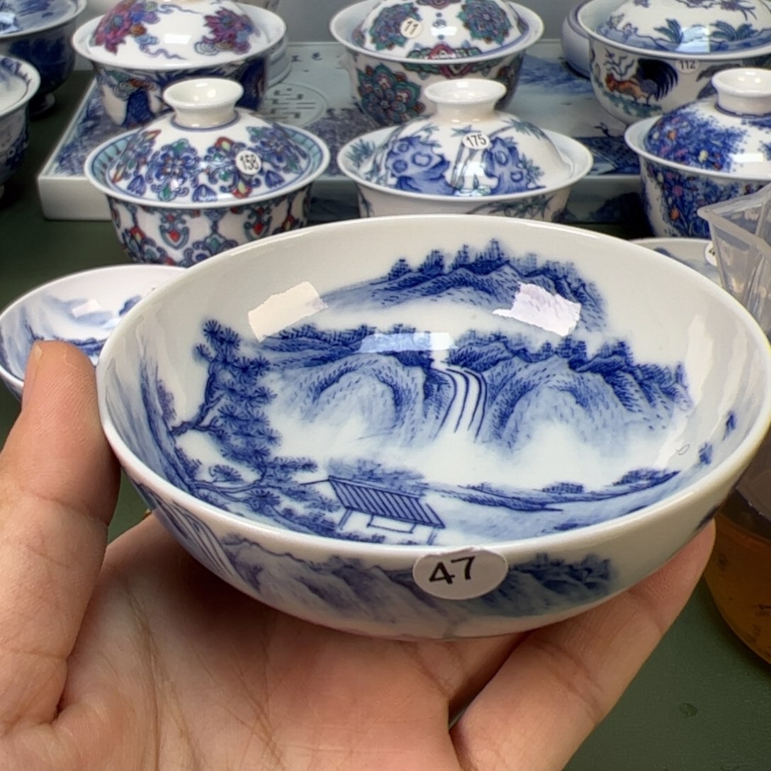 木木景德镇纯手绘茶具47