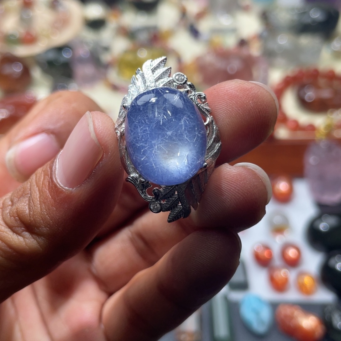 吊坠(不含链)水晶银S925镶嵌