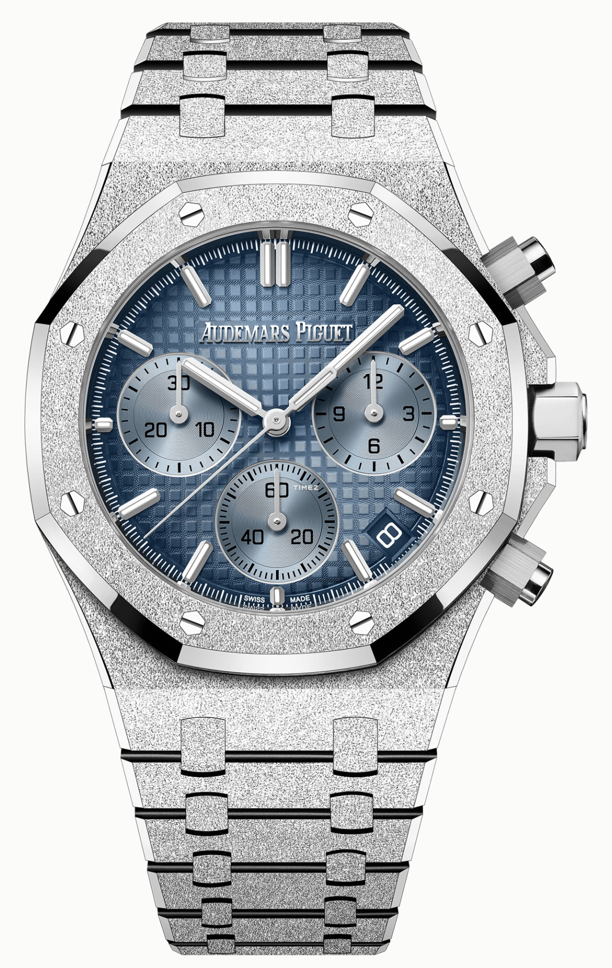 99新 Audemars Piguet/爱彼 杭邸·26240BC 冰蓝霜金 24年全套
