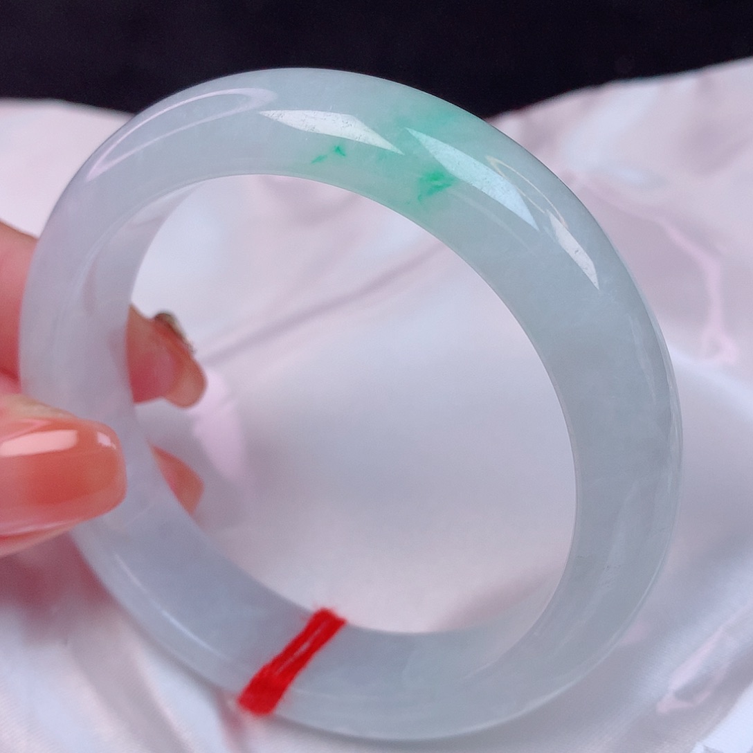 翡翠手镯未镶嵌54 翡翠手镯