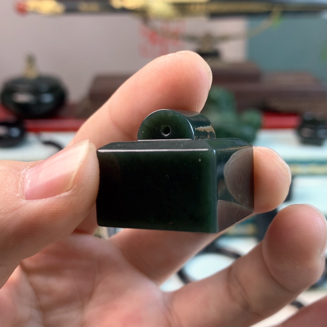 和田玉印章未镶嵌