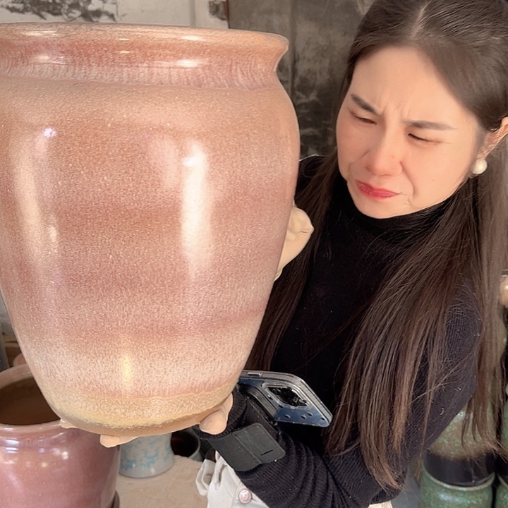 正品口25高33花盆……