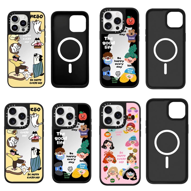 17系列抢先购【卡通女孩头像】适用于苹果16promax手机壳防摔潮牌