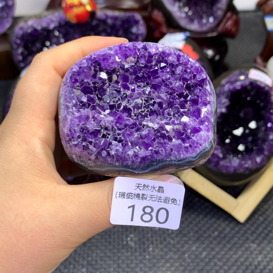 摆件月未镶嵌水晶