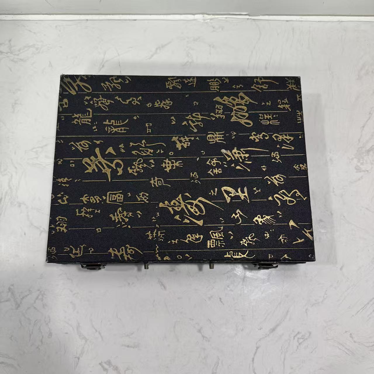 象棋中国象棋实木皮革棋盘儿童成人送礼高档便携式 DJ