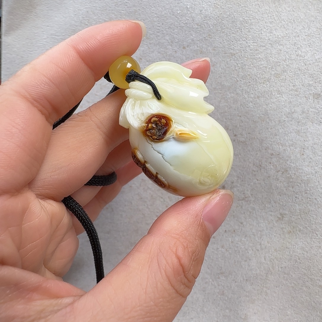 咖***晓蜜蜡未镶嵌珠宝奇石