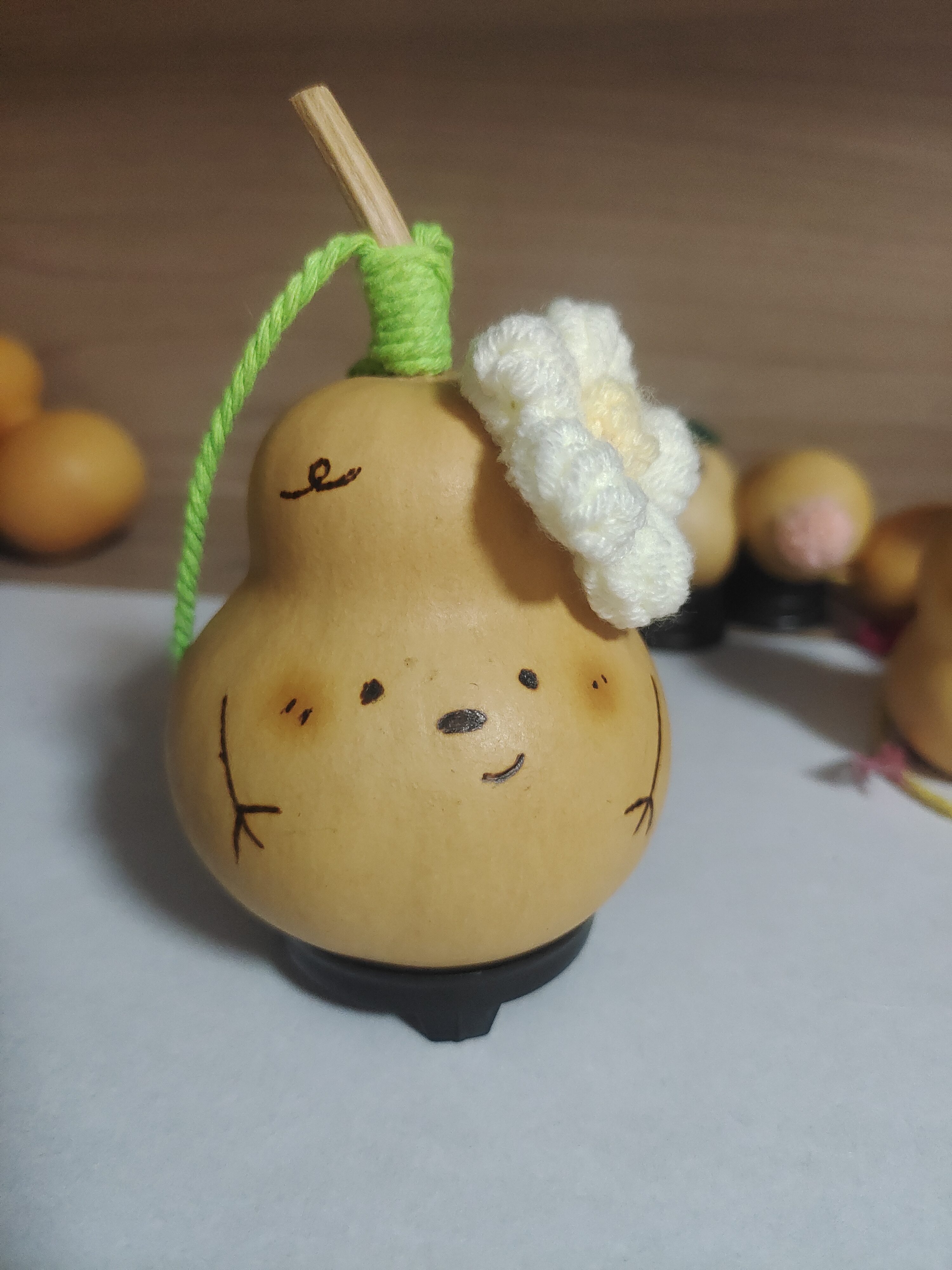 手创葫芦挂件（梨）