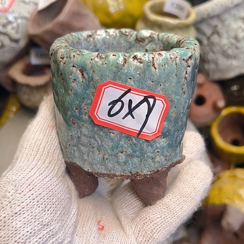 粗陶花盆手工花盆