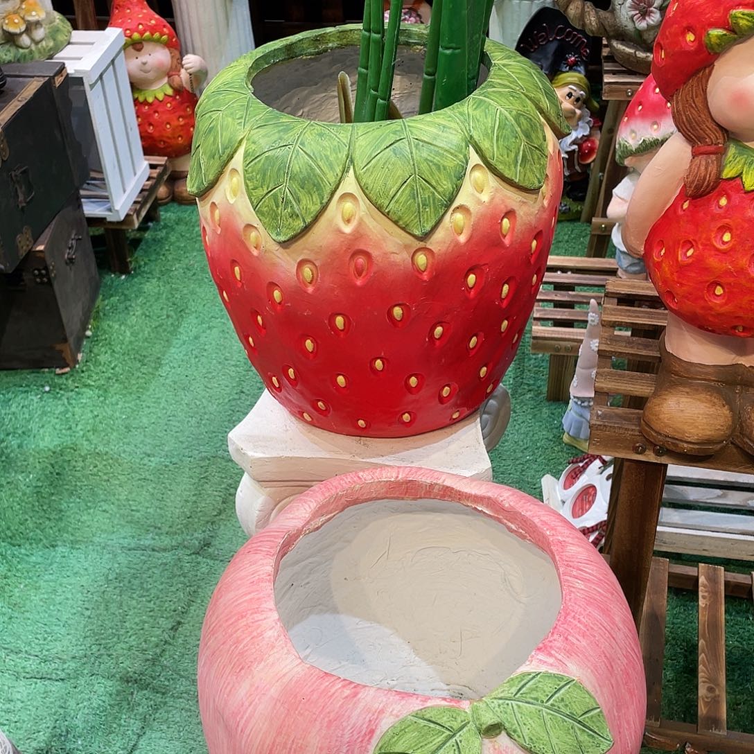 摆件花园摆件红红火火