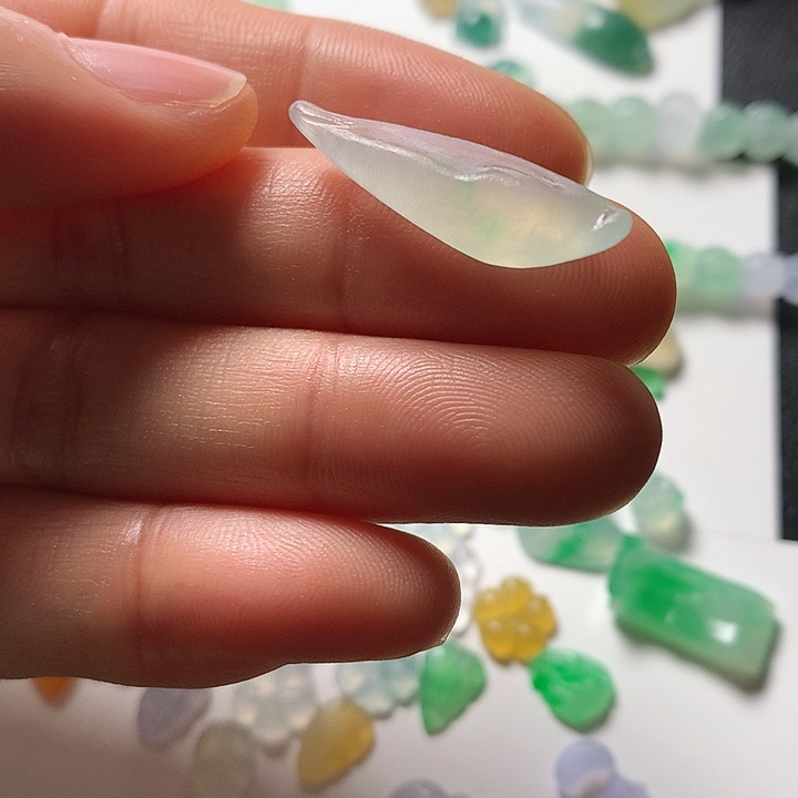 定制翡翠未镶嵌缅甸翡翠A货随行