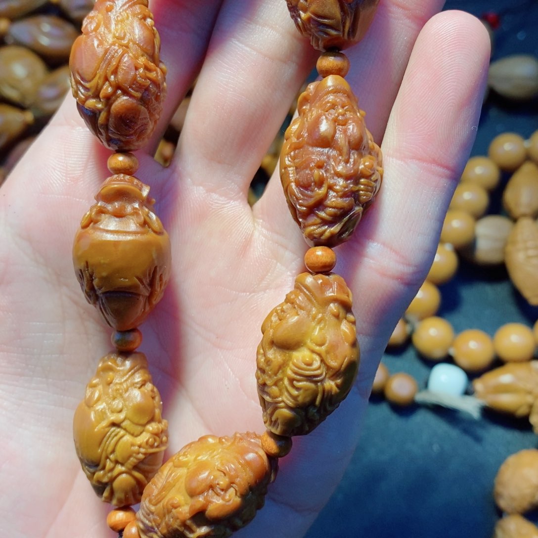 橄榄核手串/手链财神