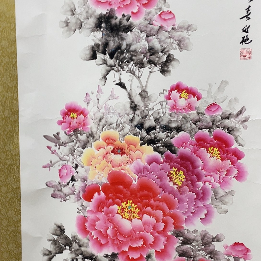 国画老师手笔手绘作品n