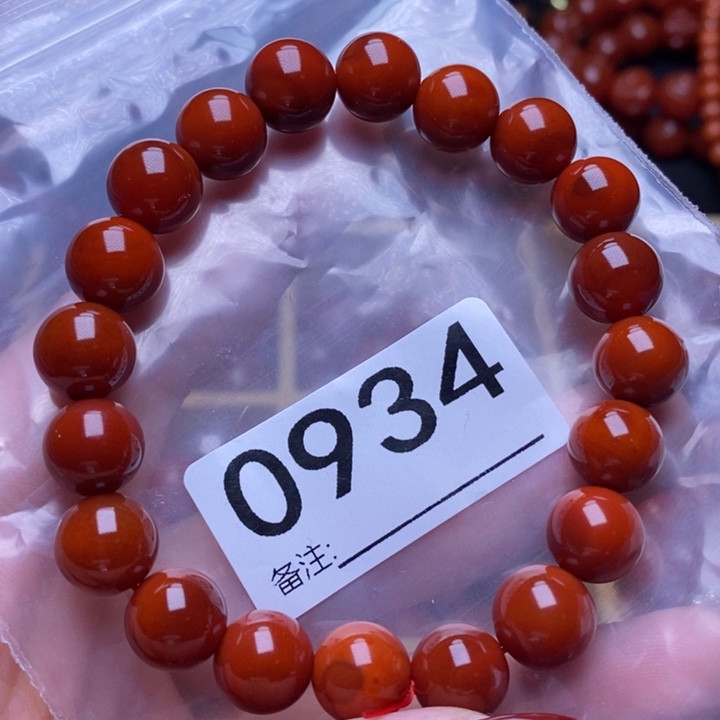 南红玛瑙手链合金?**?