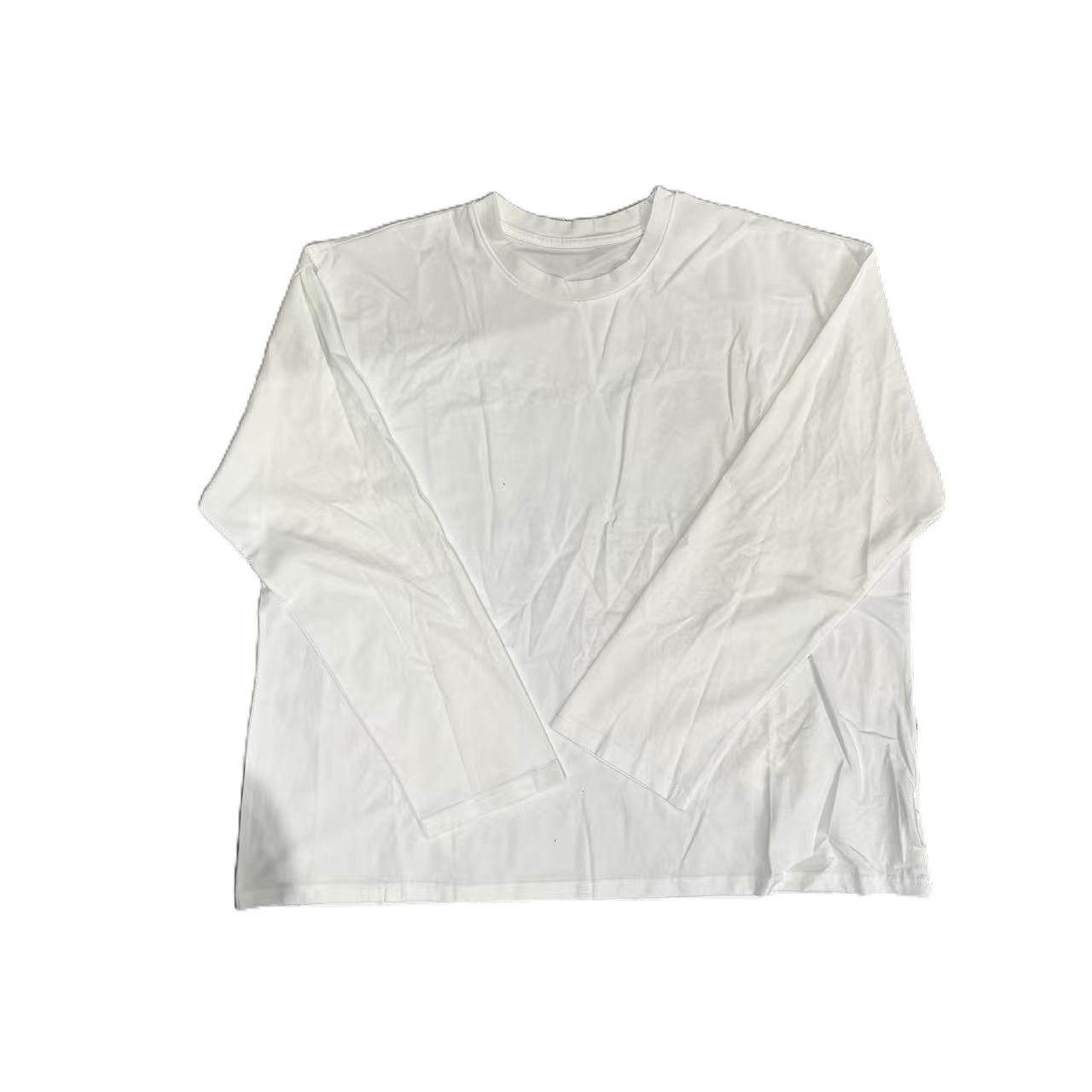 韩版新款长袖大版T恤圆领套头时尚休闲