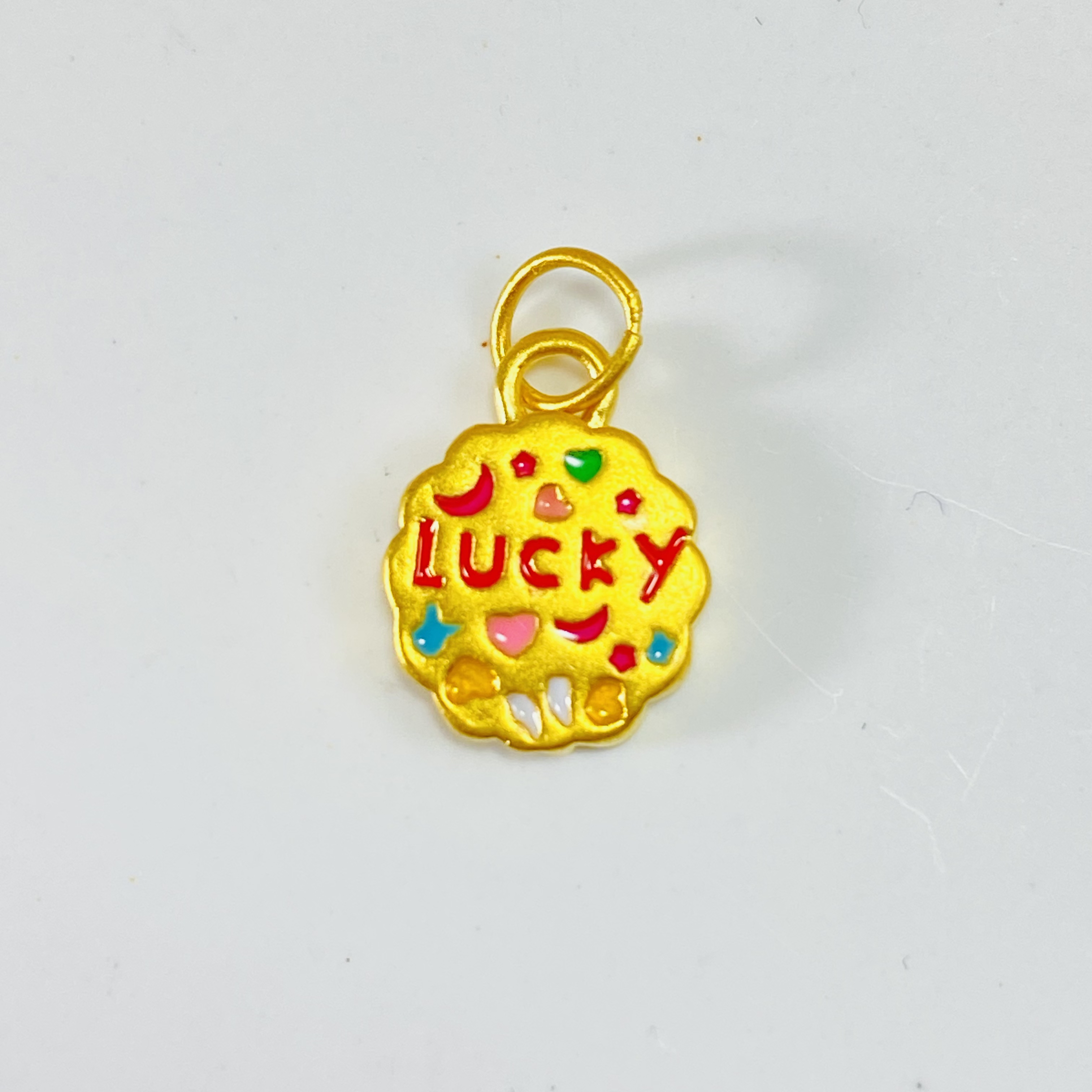 足金999 非遗珐琅幸运糖果 0.27 lucky