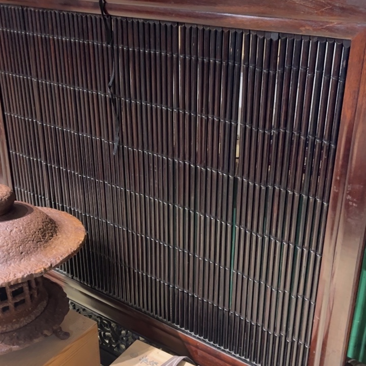 竹中古工艺品摆件