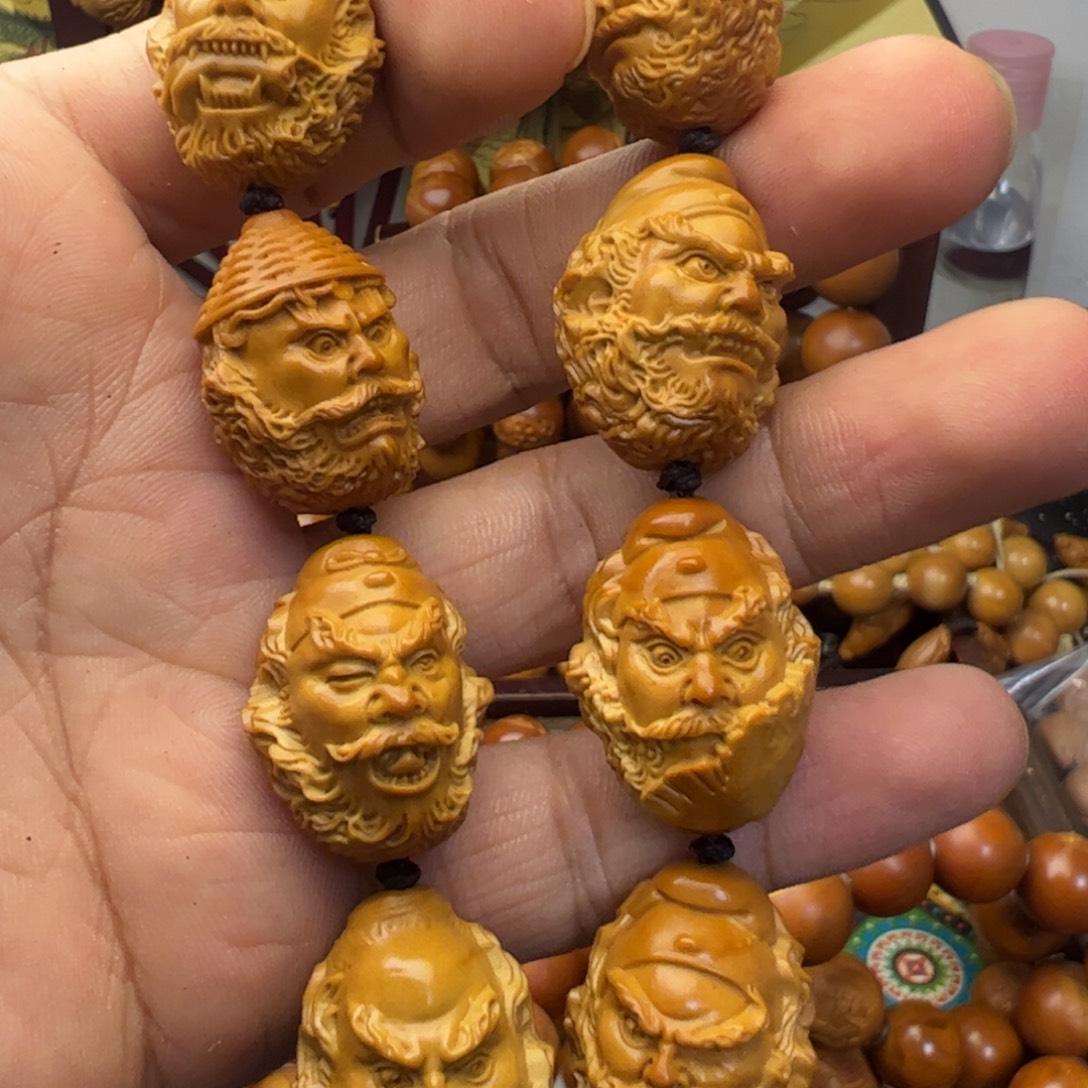 橄榄核手串/手链2.0三丰钟馗头