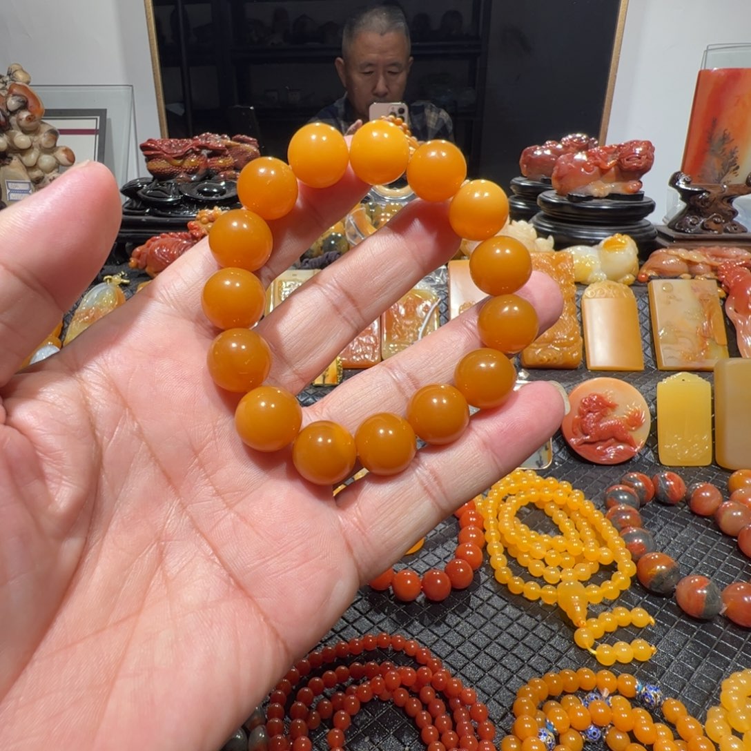 胡***喜银S925镀金镶嵌石英质玉（黄龙玉）吊坠(不含链)