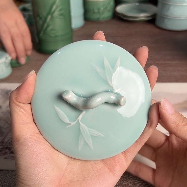 小米茶器龙泉青瓷