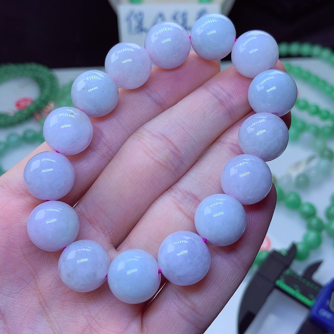 翡翠毛衣链未镶嵌