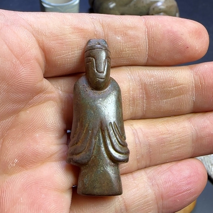 和田玉挂件未镶嵌清*