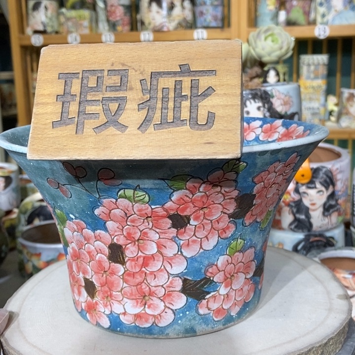 红陶景德镇艺术手绘作品