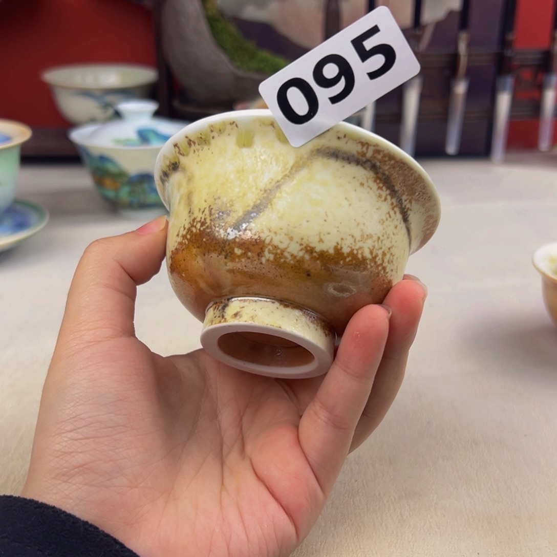 杯子纯手工柴烧主人杯