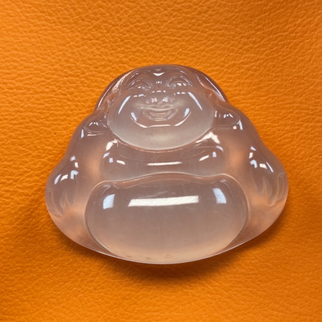 石英质玉未镶嵌颈饰佛公