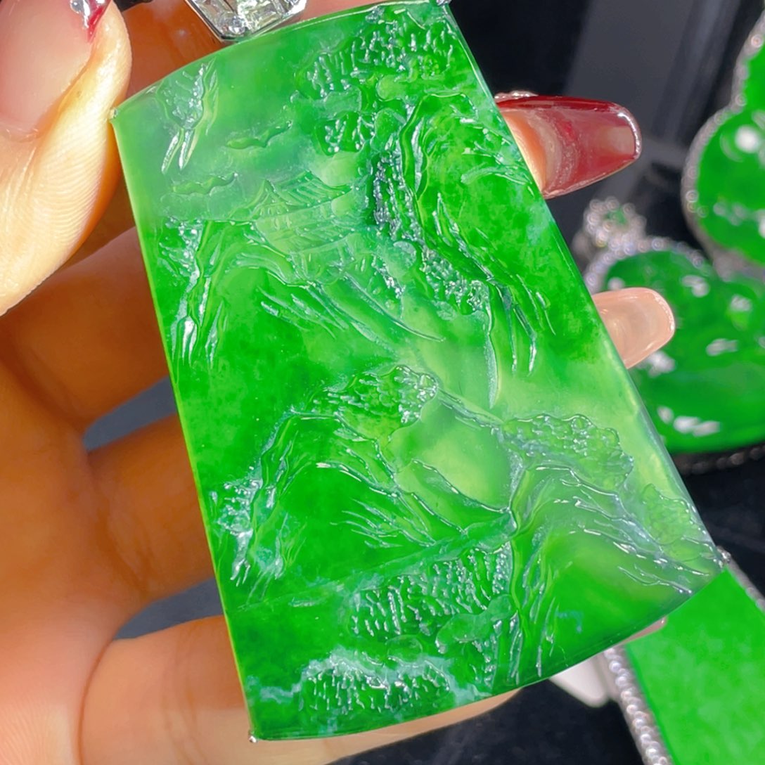 翡翠吊坠(不含链)未镶嵌