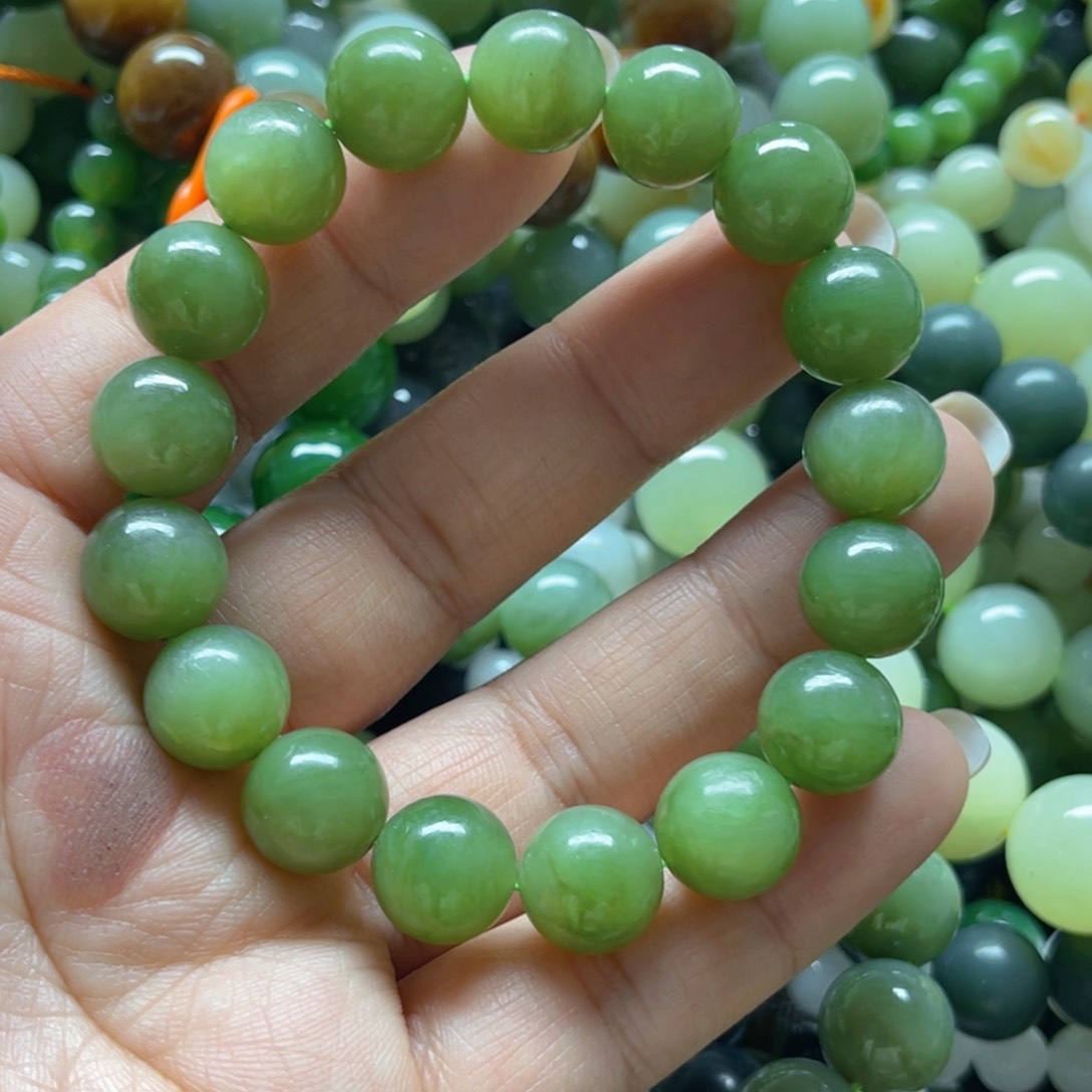 和田玉手链未镶嵌