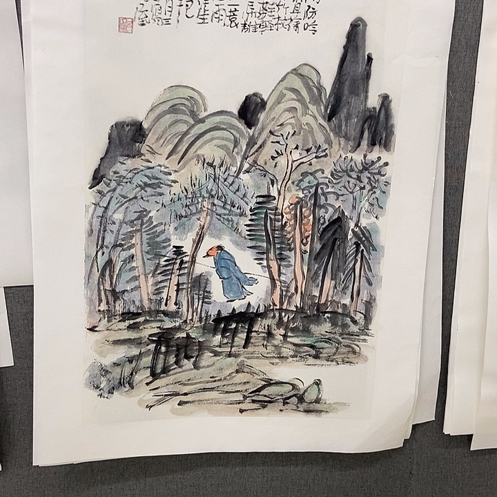 国画手寫手繪作品140