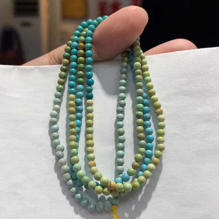 绿松石长链未镶嵌