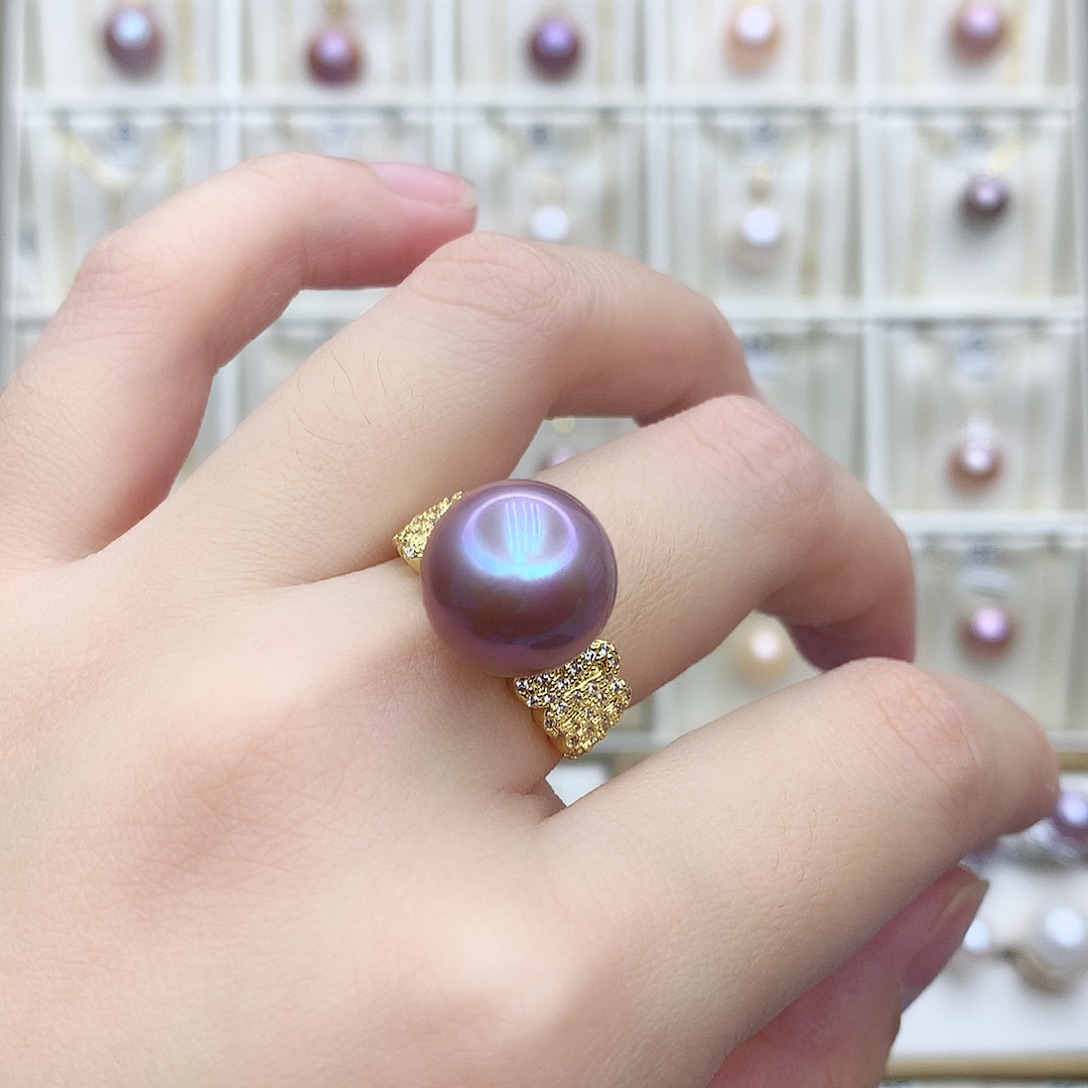 淡水珍珠颈饰合金