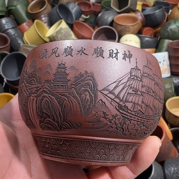 茶杯紫砂全手工制作工艺