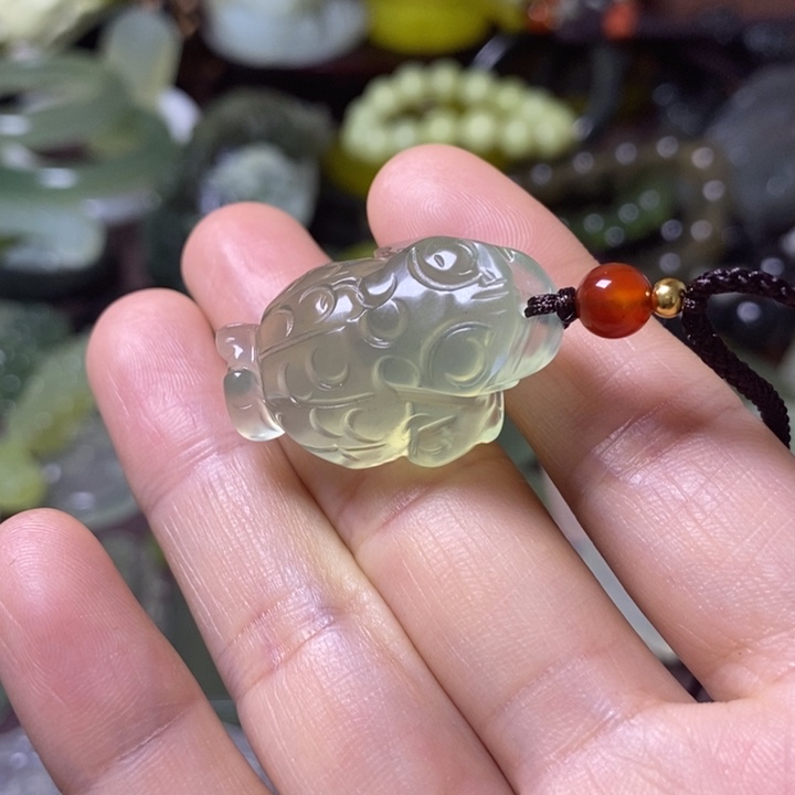 岫玉岫玉颈饰未镶嵌