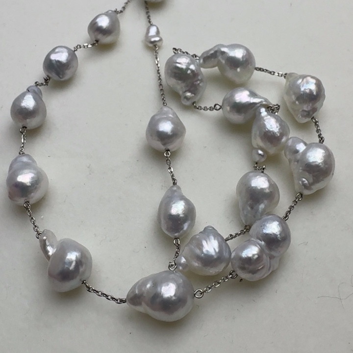 海水珍珠颈饰未镶嵌