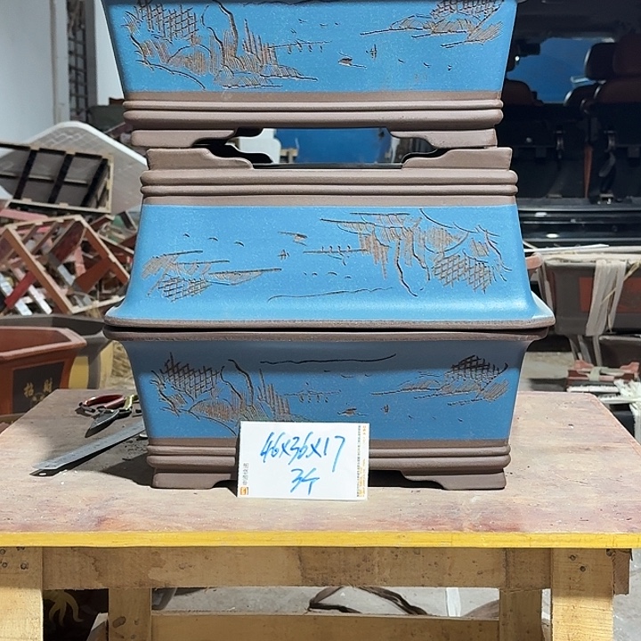 紫砂花盆紫砂花盆